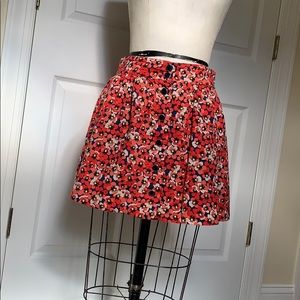 H&M Floral Full Mini Skirt